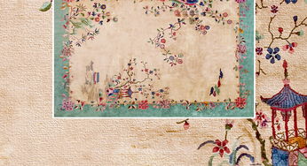 新中式美学新境 素雅淡绿与驼色地毯的艺术设计探索